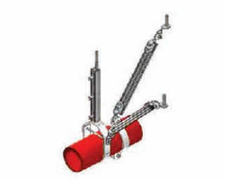 側縱向抗震支吊架